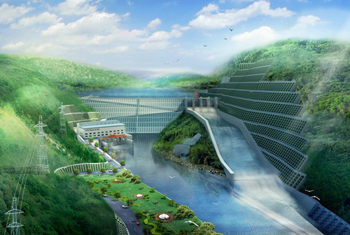 兴和老挝南塔河1号水电站项目